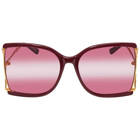 NEW Gucci Pink Square Women\'s Sunglasses main image 4